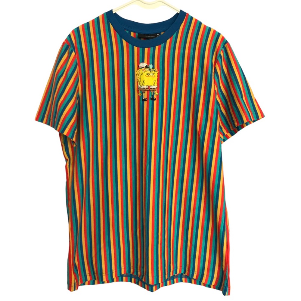Nickelodeon SpongeBob striped T-shirt size medium
